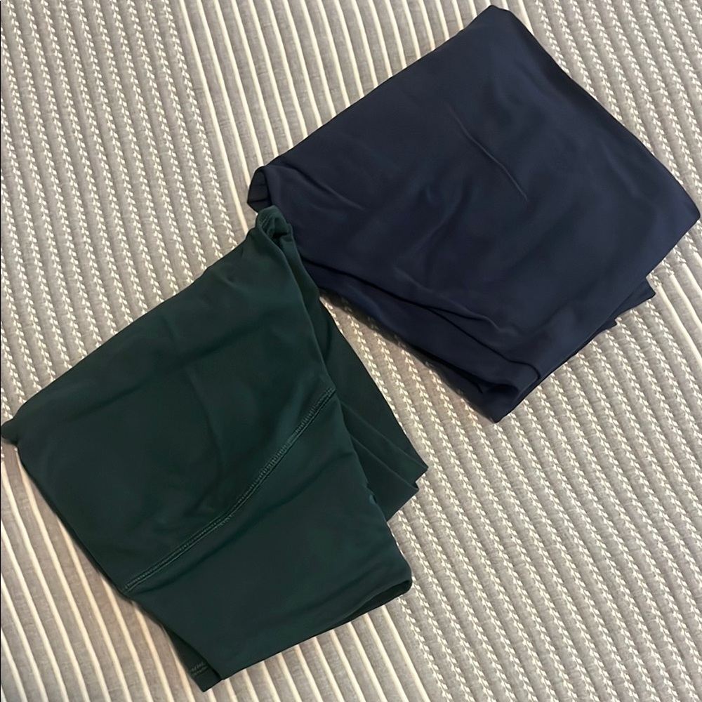 Kamo Fitness Dark Green & Navy Serenity Leggings